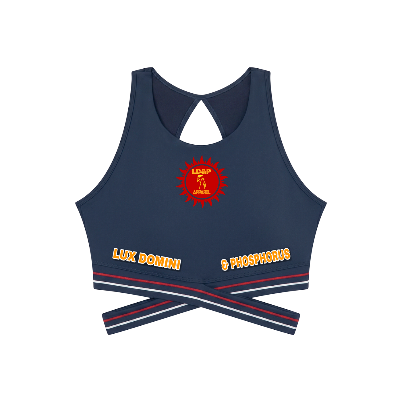 Women’s Criss-Cross Band Sports Bra