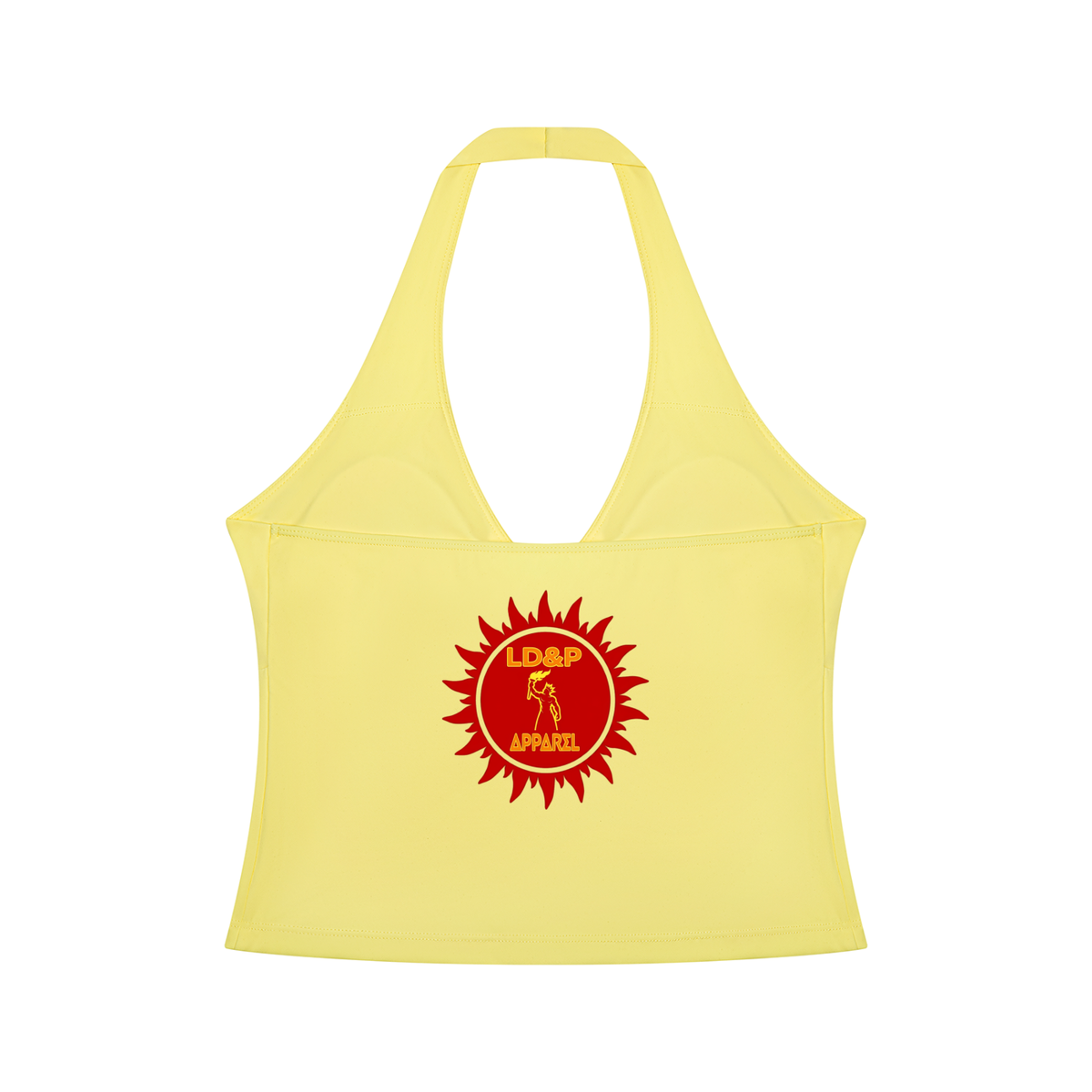 Women’s Ruched Halter Yoga Tank Top