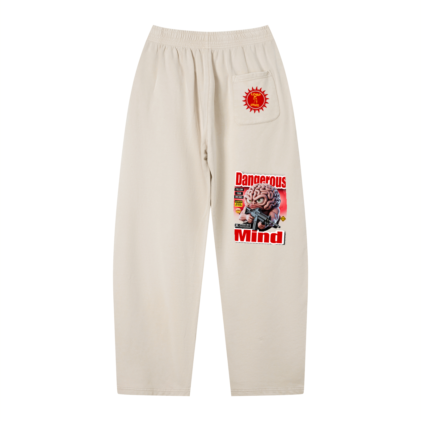 Unisex Vintage Wash Loose Sweatpants