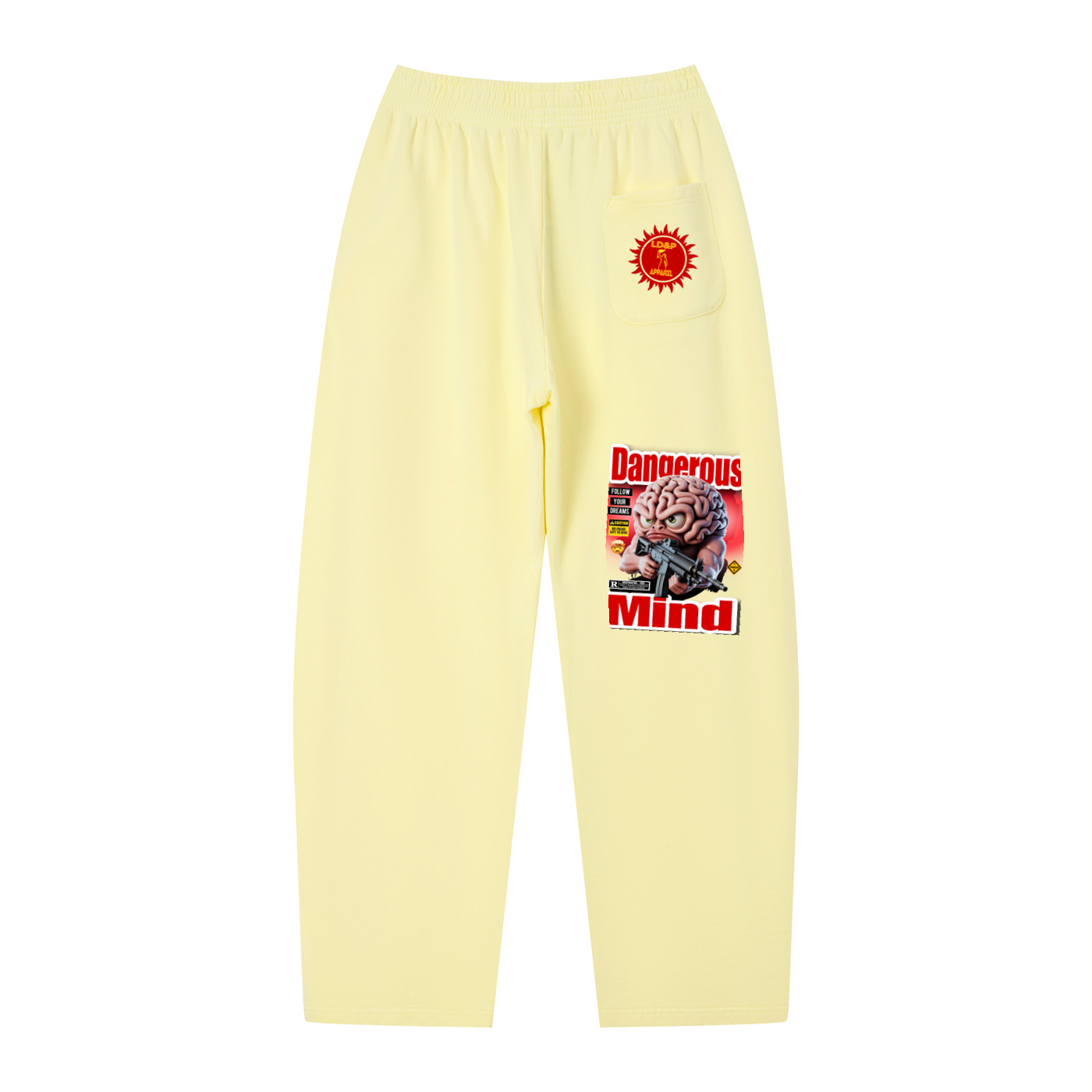 Unisex Vintage Wash Loose Sweatpants