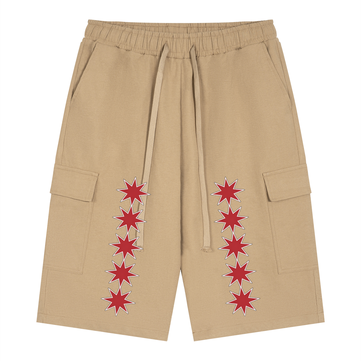 LD&P  APPAREL  Drawstring Cargo Shorts